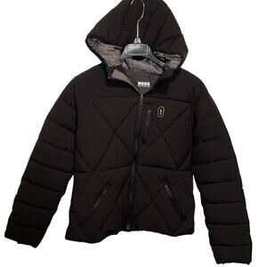 Bass Outdoor Women's Glacier Hooded Hiking Jacket black Small $129